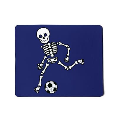 Skeleton Soccer Halloween Sport Player Costume Mousepad