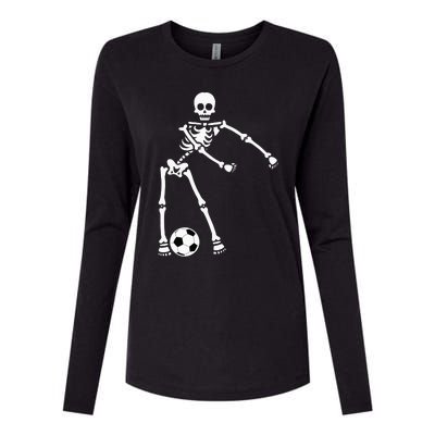 Skeleton Soccer Halloween Flossing Dance Costume Kids Womens Cotton Relaxed Long Sleeve T-Shirt