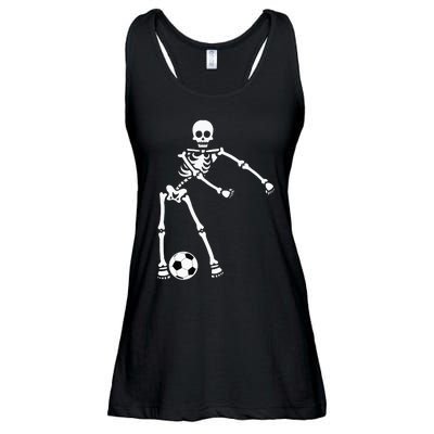 Skeleton Soccer Halloween Flossing Dance Costume Kids Ladies Essential Flowy Tank