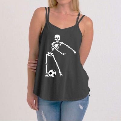 Skeleton Soccer Halloween Flossing Dance Costume Kids Women's Strappy Tank