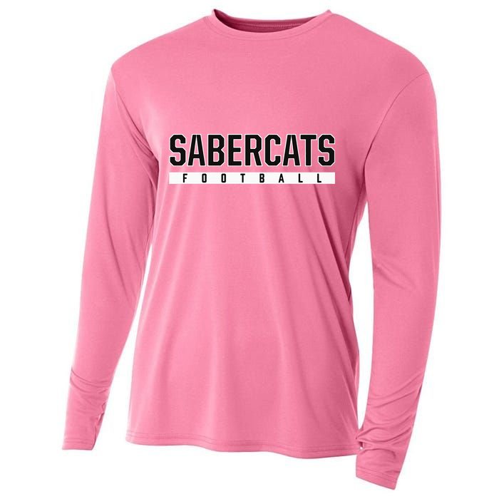 Sabercats Sabino High School Football Cooling Performance Long Sleeve Crew