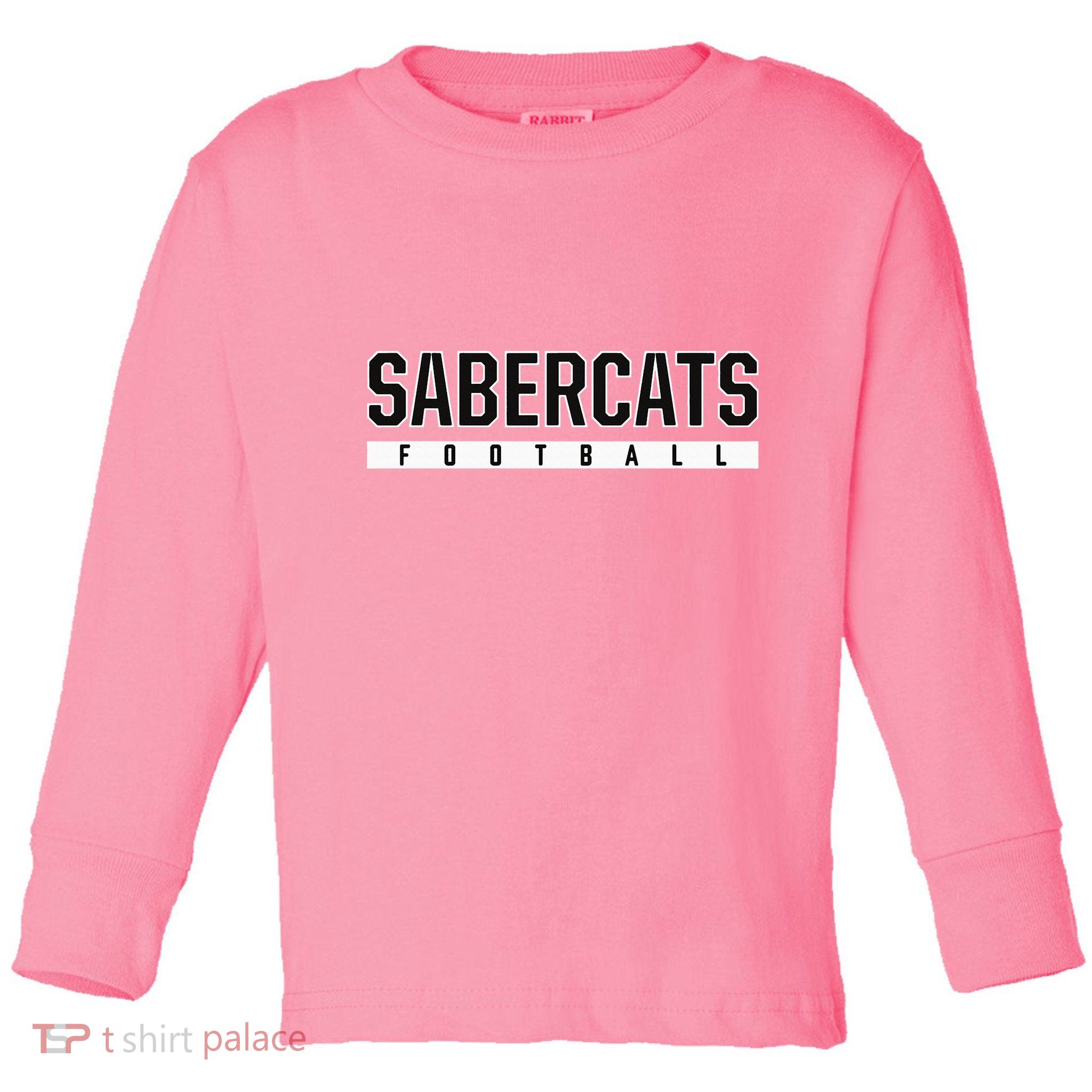 Sabercats Sabino High School Football Toddler Long Sleeve Shirt