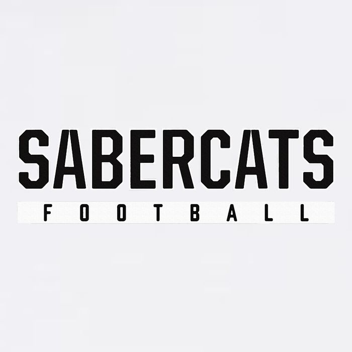 Sabercats Sabino High School Football Cooling Performance Crew T-Shirt
