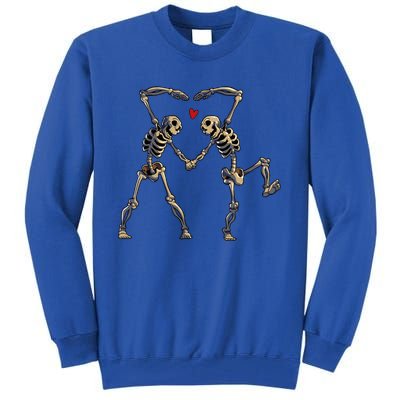 Spooky Skeleton Heart Dance Costume Tall Sweatshirt