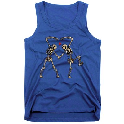 Spooky Skeleton Heart Dance Costume Tank Top