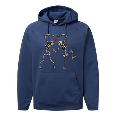 Spooky Skeleton Heart Dance Costume Performance Fleece Hoodie