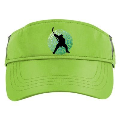 Slap Shot Hockey Lovers Spiral Design Adult Drive Performance Visor