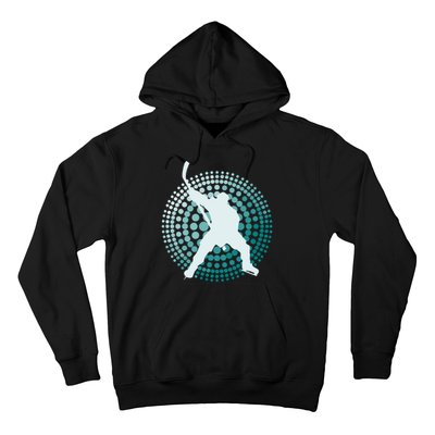 Slap Shot Hockey Lovers Spiral Design Hoodie