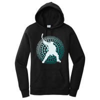 Slap Shot Hockey Lovers Spiral Design Women's Pullover Hoodie