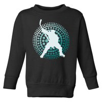 Slap Shot Hockey Lovers Spiral Design Toddler Sweatshirt