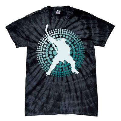 Slap Shot Hockey Lovers Spiral Design Tie-Dye T-Shirt