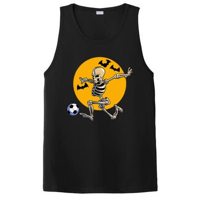 Soccer Skeleton Halloween Soccer Player Halloween PosiCharge Competitor Tank