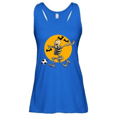 Soccer Skeleton Halloween Soccer Player Halloween Ladies Essential Flowy Tank