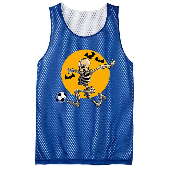 Soccer Skeleton Halloween Soccer Player Halloween Mesh Reversible Basketball Jersey Tank