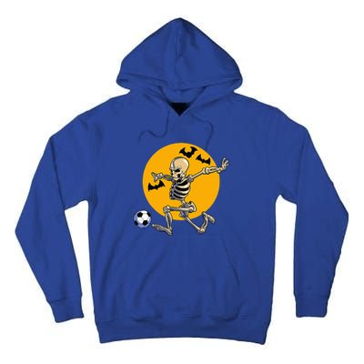 Soccer Skeleton Halloween Soccer Player Halloween Tall Hoodie