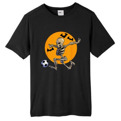 Soccer Skeleton Halloween Funny Soccer Player Halloween Tall Fusion ChromaSoft Performance T-Shirt