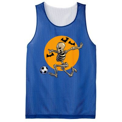 Soccer Skeleton Halloween Funny Soccer Player Halloween Mesh Reversible Basketball Jersey Tank