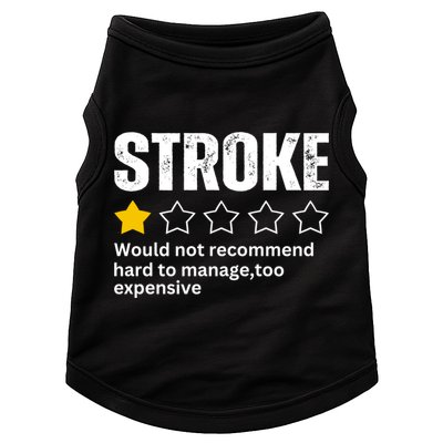 Stroke Survivor Heart Disease Warrior Fighter Cardiac Arrest Gift Doggie Tank