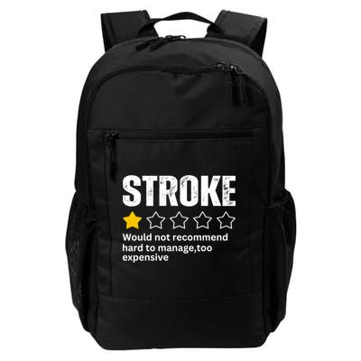 Stroke Survivor Heart Disease Warrior Fighter Cardiac Arrest Gift Backpack