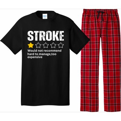 Stroke Survivor Heart Disease Warrior Fighter Cardiac Arrest Gift Pajama Set