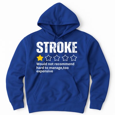 Stroke Survivor Heart Disease Warrior Fighter Cardiac Arrest Gift Hoodie