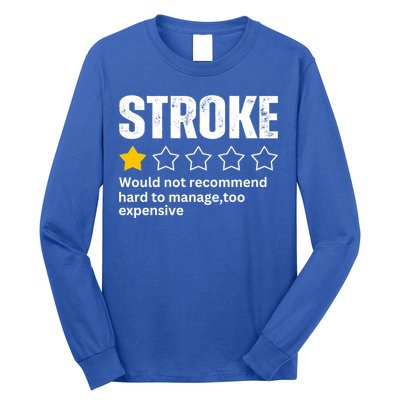 Stroke Survivor Heart Disease Warrior Fighter Cardiac Arrest Gift Long Sleeve Shirt