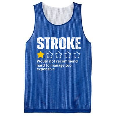 Stroke Survivor Heart Disease Warrior Fighter Cardiac Arrest Gift Mesh Reversible Basketball Jersey Tank