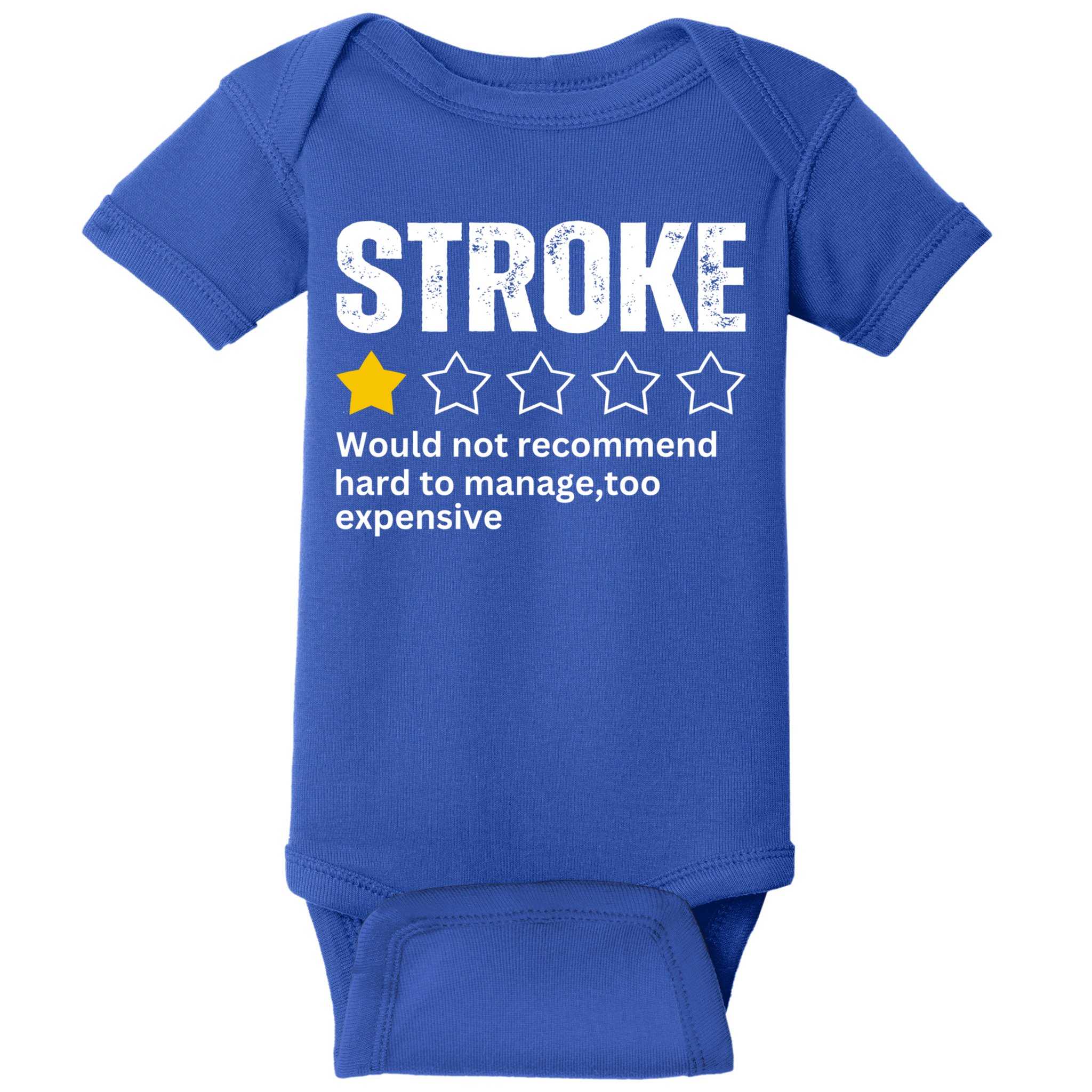 Stroke Survivor Heart Disease Warrior Fighter Cardiac Arrest Gift Baby Bodysuit