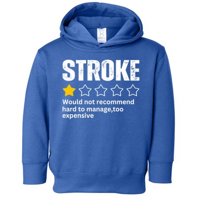 Stroke Survivor Heart Disease Warrior Fighter Cardiac Arrest Gift Toddler Hoodie
