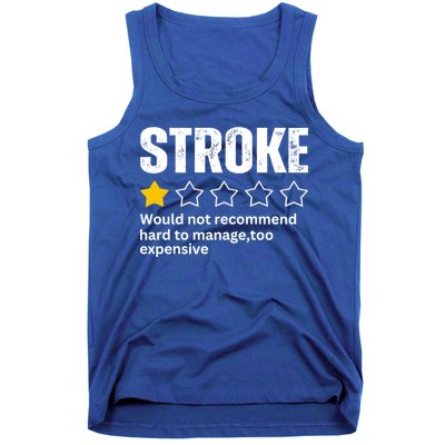 Stroke Survivor Heart Disease Warrior Fighter Cardiac Arrest Gift Tank Top