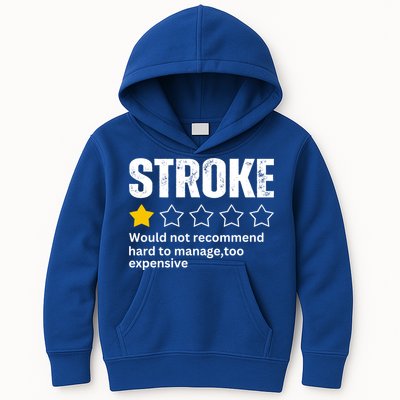 Stroke Survivor Heart Disease Warrior Fighter Cardiac Arrest Gift Kids Hoodie