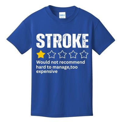 Stroke Survivor Heart Disease Warrior Fighter Cardiac Arrest Gift Kids T-Shirt