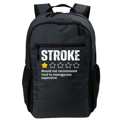 Stroke Survivor Heart Disease Warrior Fighter Cardiac Arrest Gift Daily Commute Backpack