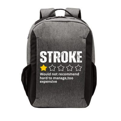 Stroke Survivor Heart Disease Warrior Fighter Cardiac Arrest Gift Vector Backpack