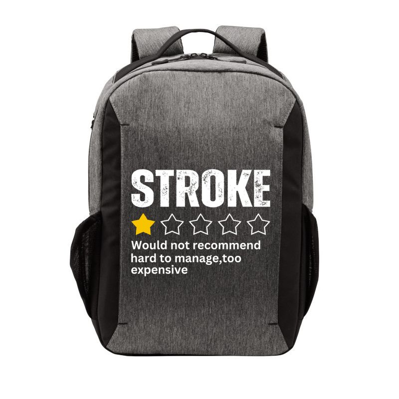 Stroke Survivor Heart Disease Warrior Fighter Cardiac Arrest Gift Vector Backpack