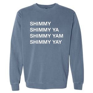 Shimmy Shimmy Hiphop Oldschool Rap Tee 90s Music Garment-Dyed Sweatshirt