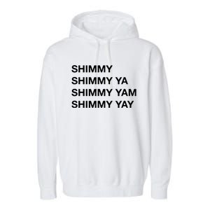 Shimmy Shimmy Hiphop Oldschool Rap Tee 90s Music Garment-Dyed Fleece Hoodie