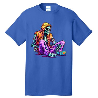 Spooky Skeleton Halloween Monster Thrills And Suspense Gift Tall T-Shirt