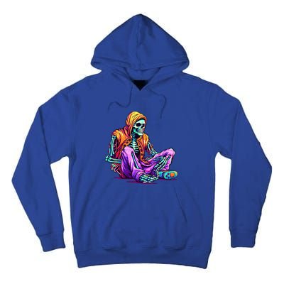 Spooky Skeleton Halloween Monster Thrills And Suspense Gift Tall Hoodie