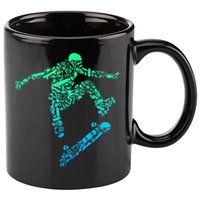 Skater Skateboarding Helmet Gear Skateboard Skateboarder T 11oz C Handle Ceramic Mug