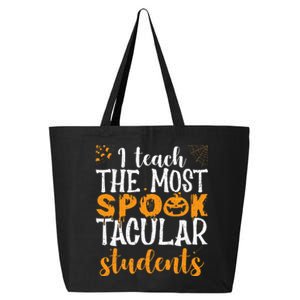 Spooktacular Students Halloween Teacher Gift 25L Jumbo Tote