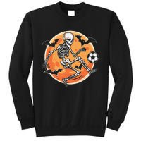 Soccer Skeleton Halloween Soccer Player Funny Gift Sweatshirt