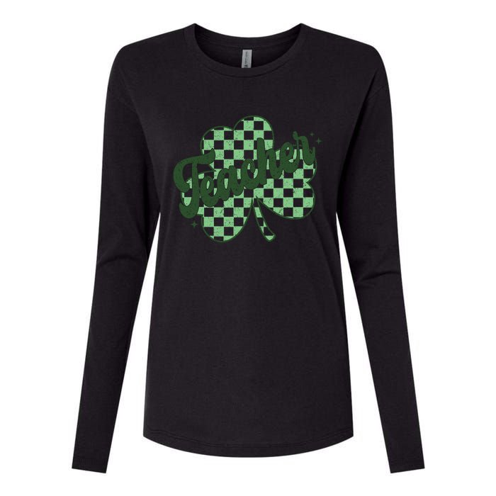 ShamrockTeacher Womens Cotton Relaxed Long Sleeve T-Shirt