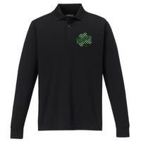 ShamrockTeacher Performance Long Sleeve Polo