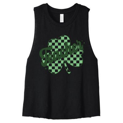 ShamrockTeacher Women's Racerback Cropped Tank