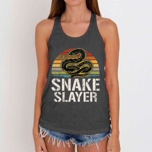 Snake Snake Hunter Women's Knotted Racerback Tank