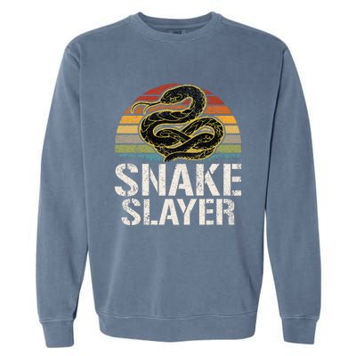 Snake Snake Hunter Garment-Dyed Sweatshirt