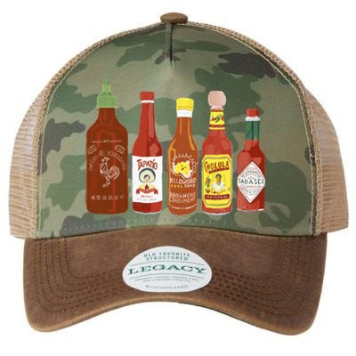 Spicy Sauce Habanero Spicy Food Mexican Chili Legacy Tie Dye Trucker Hat