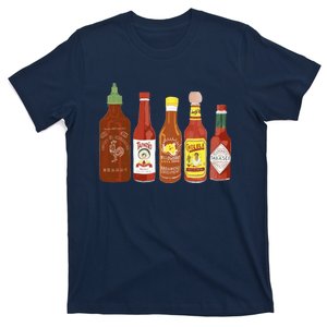 Spicy Sauce Habanero Spicy Food Mexican Chili T-Shirt