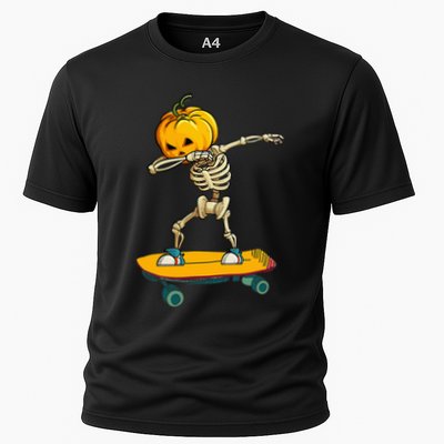 Spooky Skateboarder Halloween Costume Funny and Laidback Performance Shirt